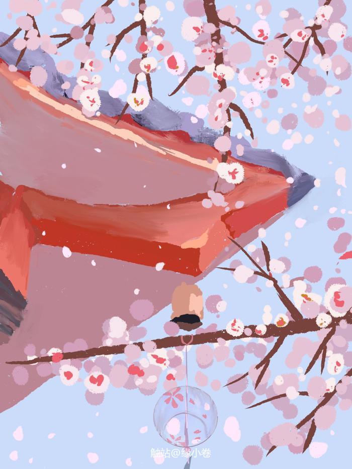 樱花系列插画插画图片壁纸