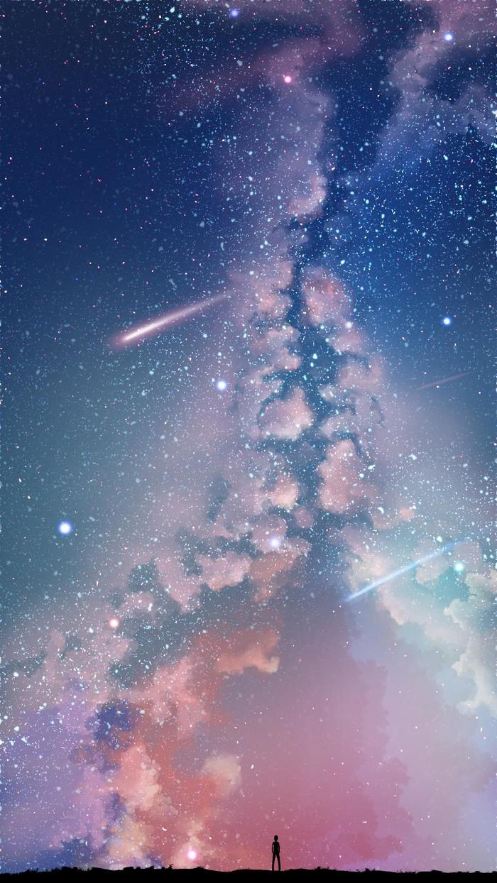 星雲插画图片壁纸