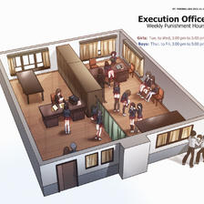 Execution Office插画图片壁纸