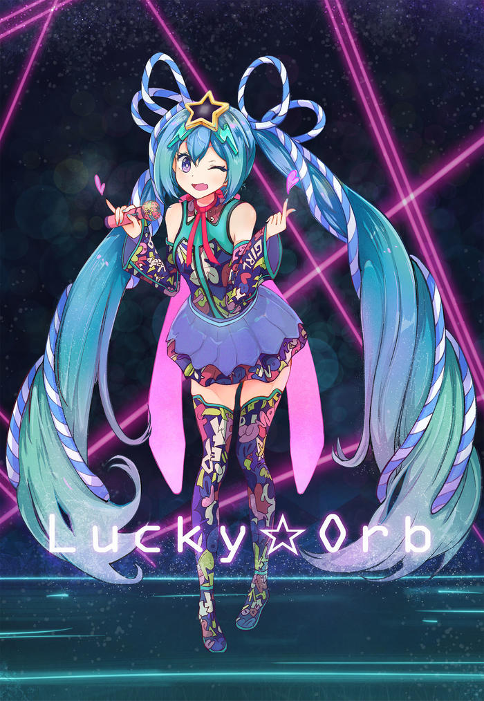 Lucky★Orb插画图片壁纸