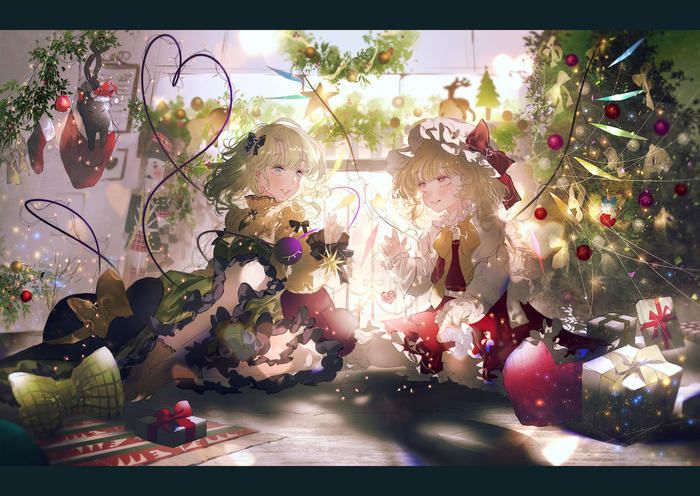 Merry Christmas♡插画图片壁纸