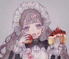 吃法很脏的女仆。