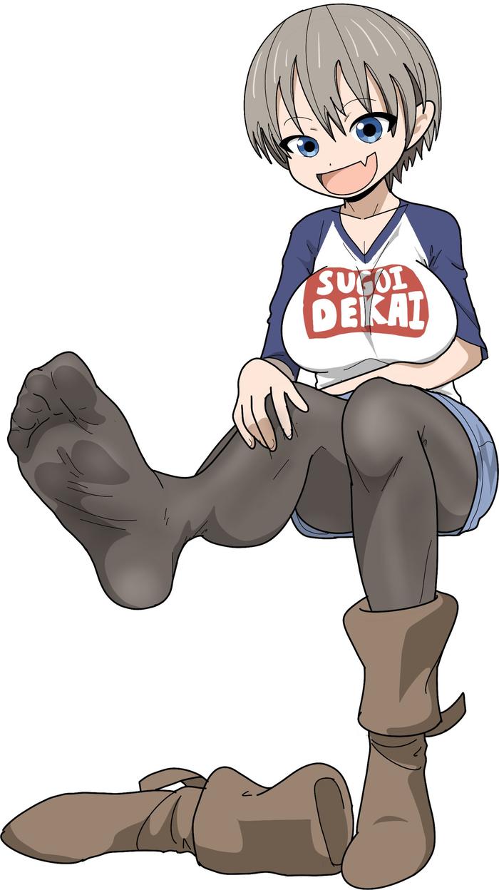 Uzaki-chan wants a foot rub插画图片壁纸