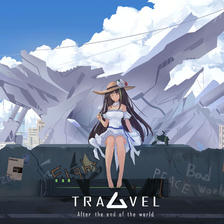 Travel after the end of world插画图片壁纸