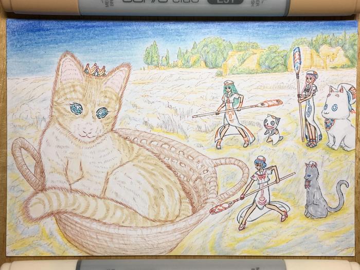 猫王子、帕姆卡莱石灰棚和恩迪内插画图片壁纸