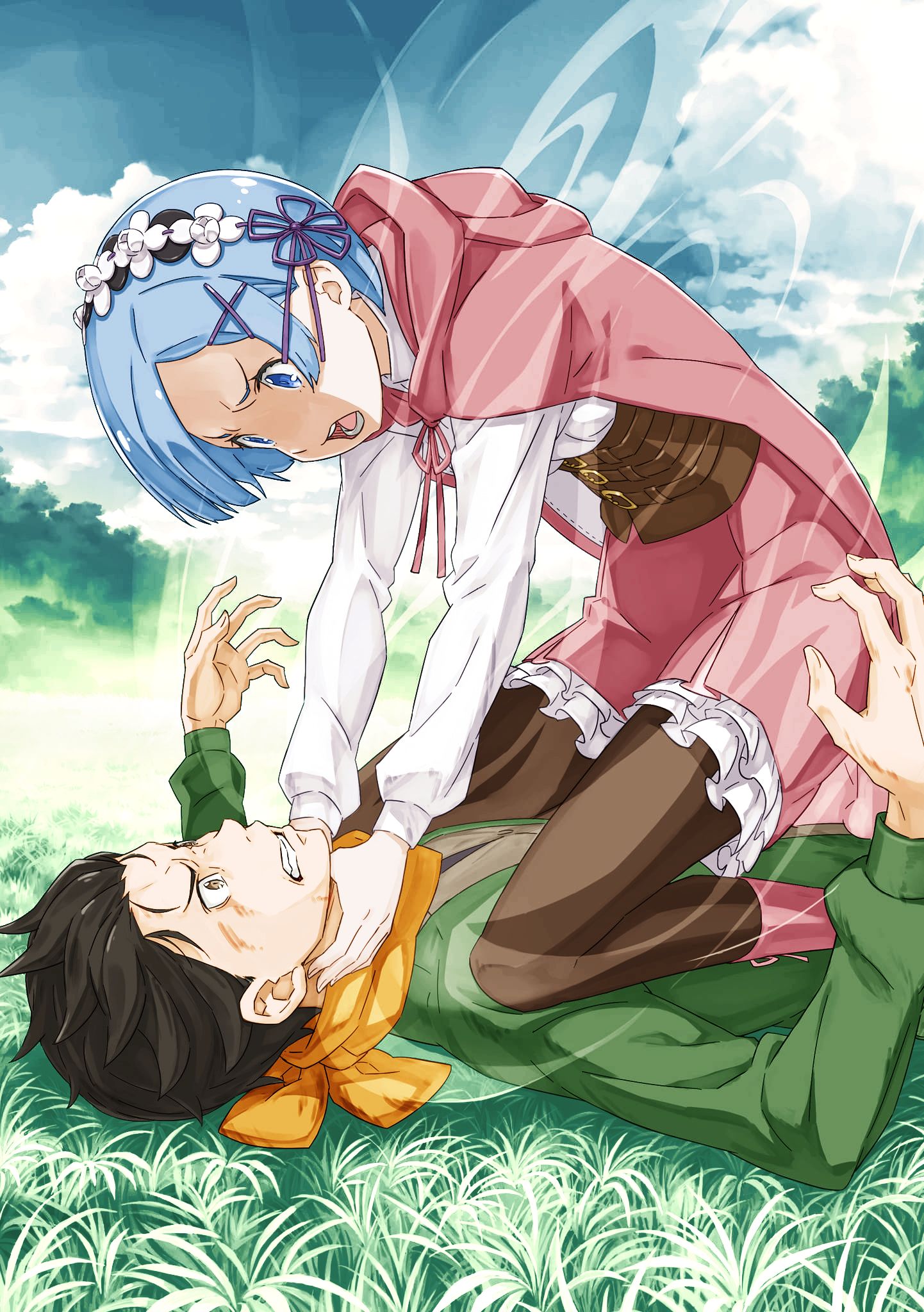Re:zero 26 Illustration Color 1