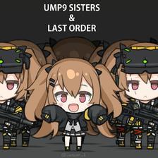 UMP9 SISTERS & LAST ORDER插画图片壁纸