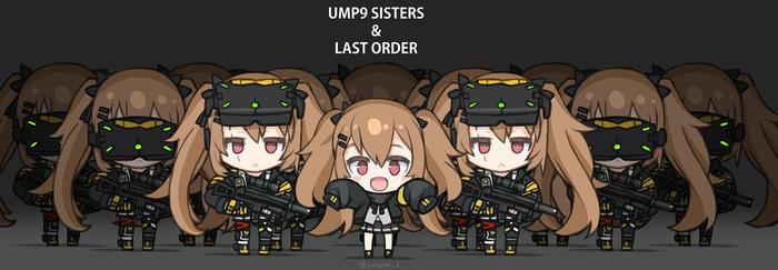 UMP9 SISTERS & LAST ORDER插画图片壁纸