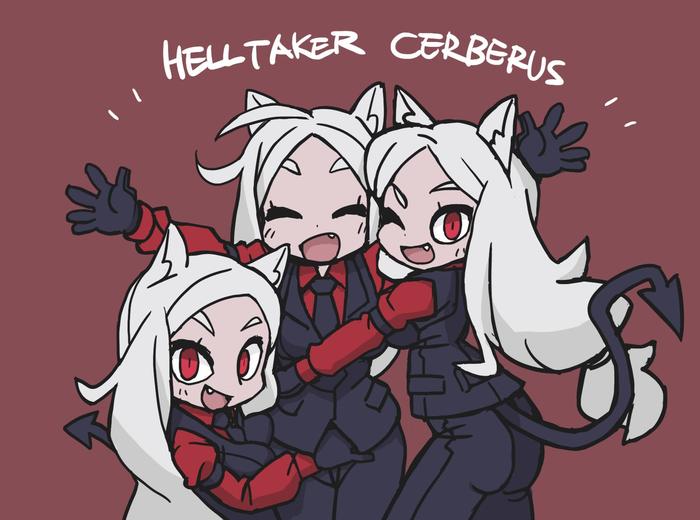 HELLTAKER CERBERUS插画图片壁纸