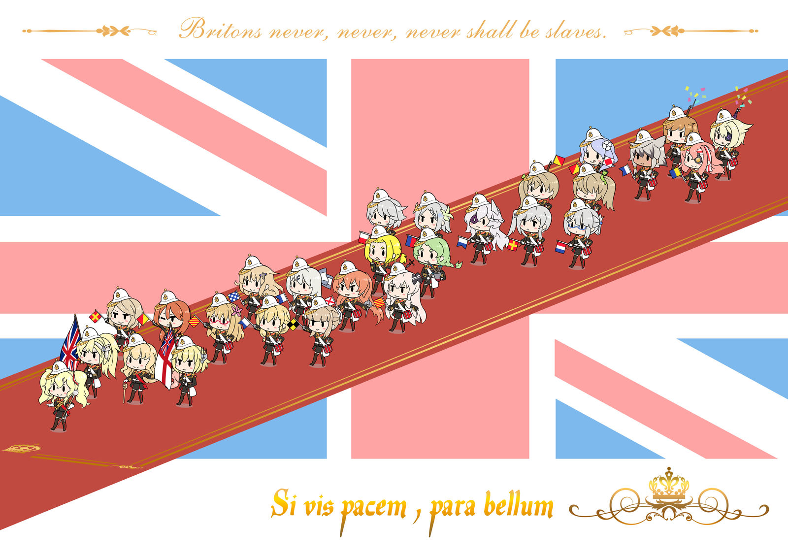 Royal Navy插画图片壁纸