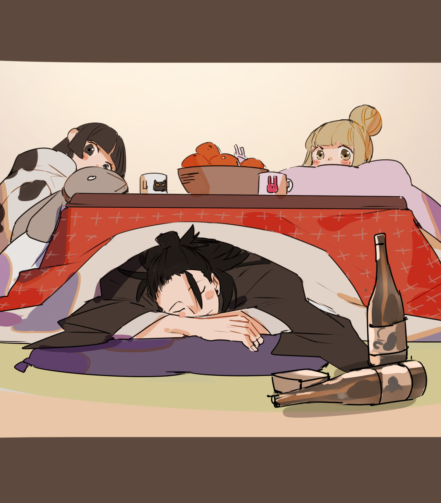 咒术轮回战总结插画图片壁纸
