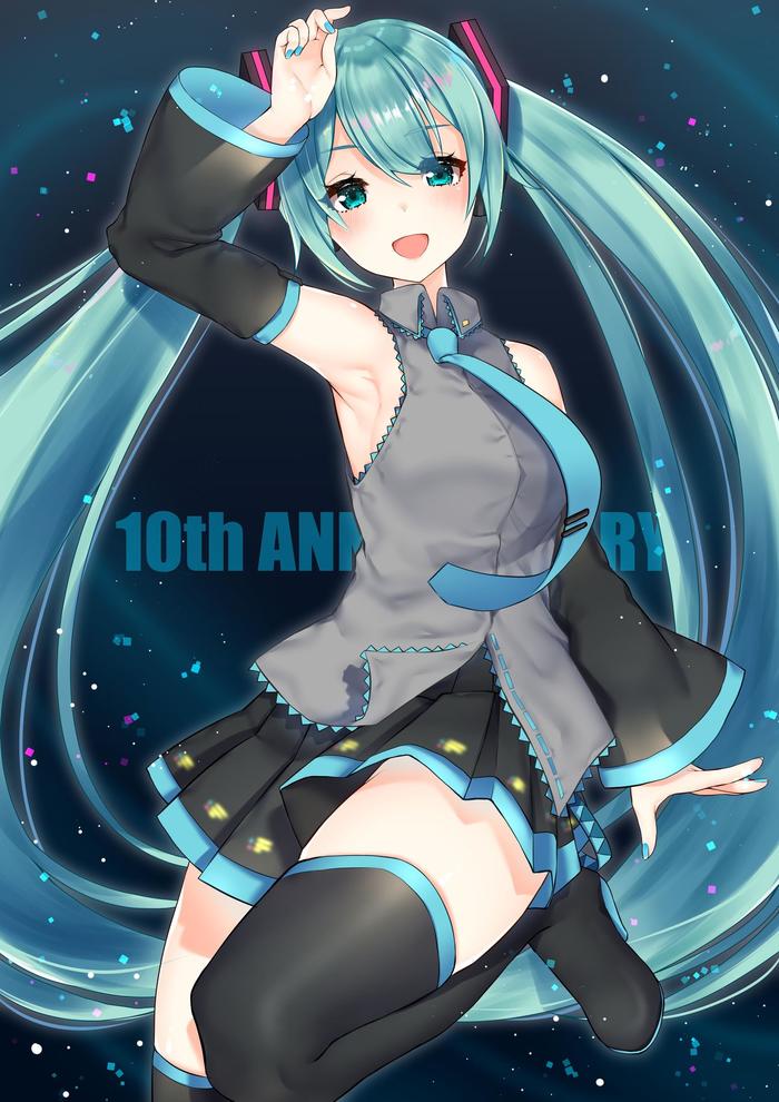 初音未来10周年插画图片壁纸