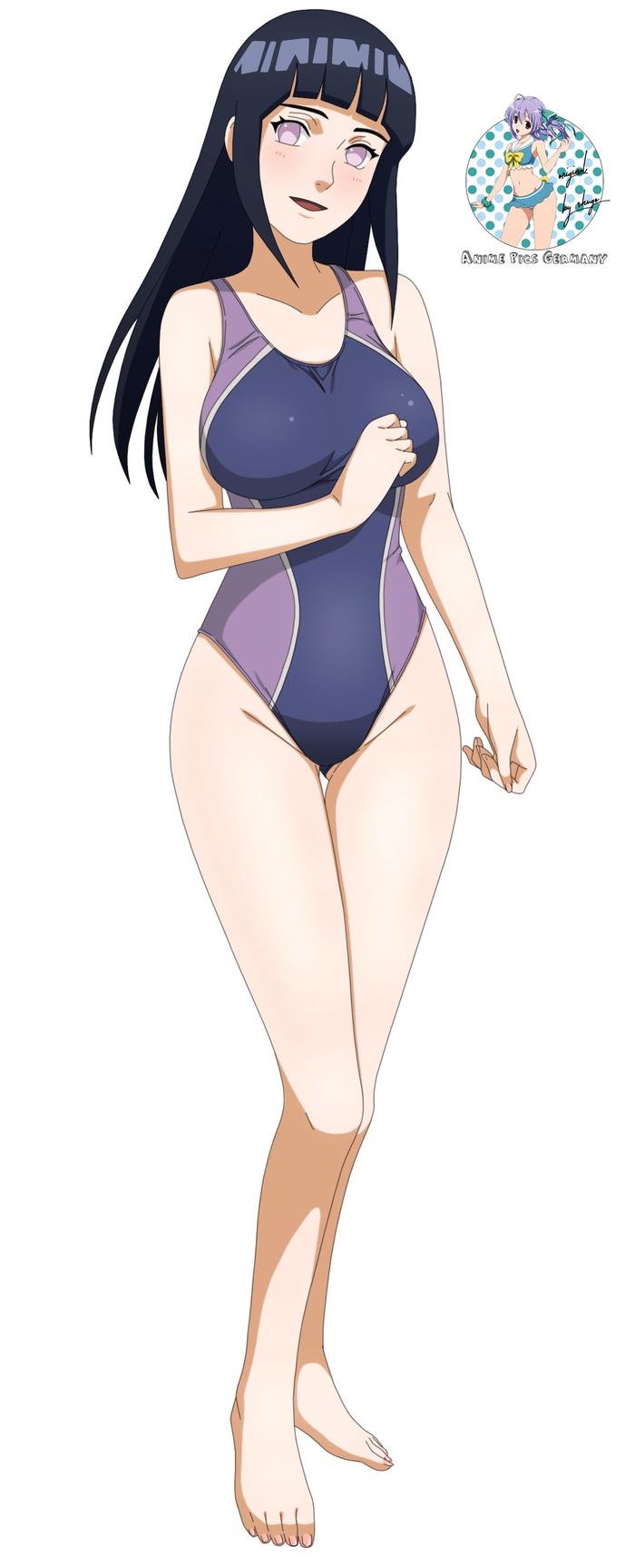 Hinata Swimsuit插画图片壁纸