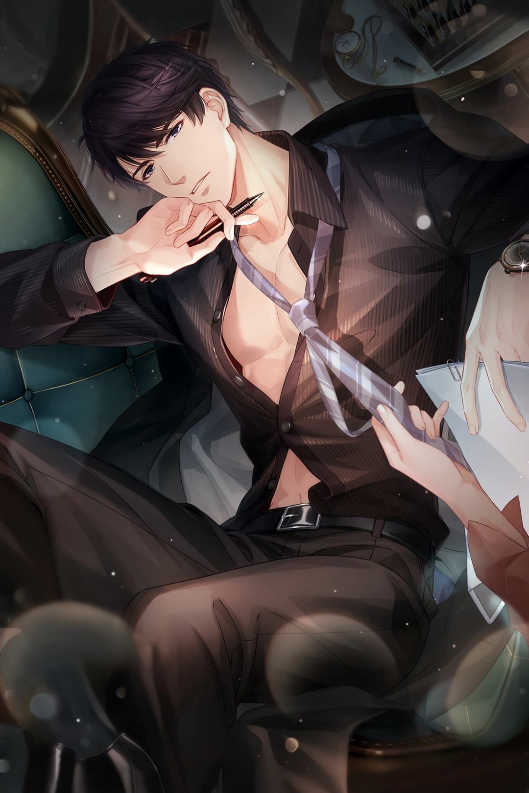 触站网提供人-肌肉男男孩子图片壁纸浏览,此图片壁纸由p站画师未知