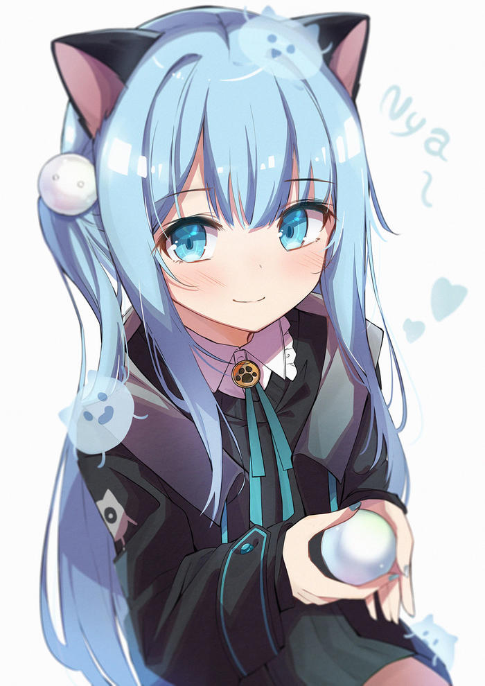 Nya !插画图片壁纸