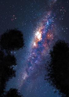Milky Way插画图片壁纸
