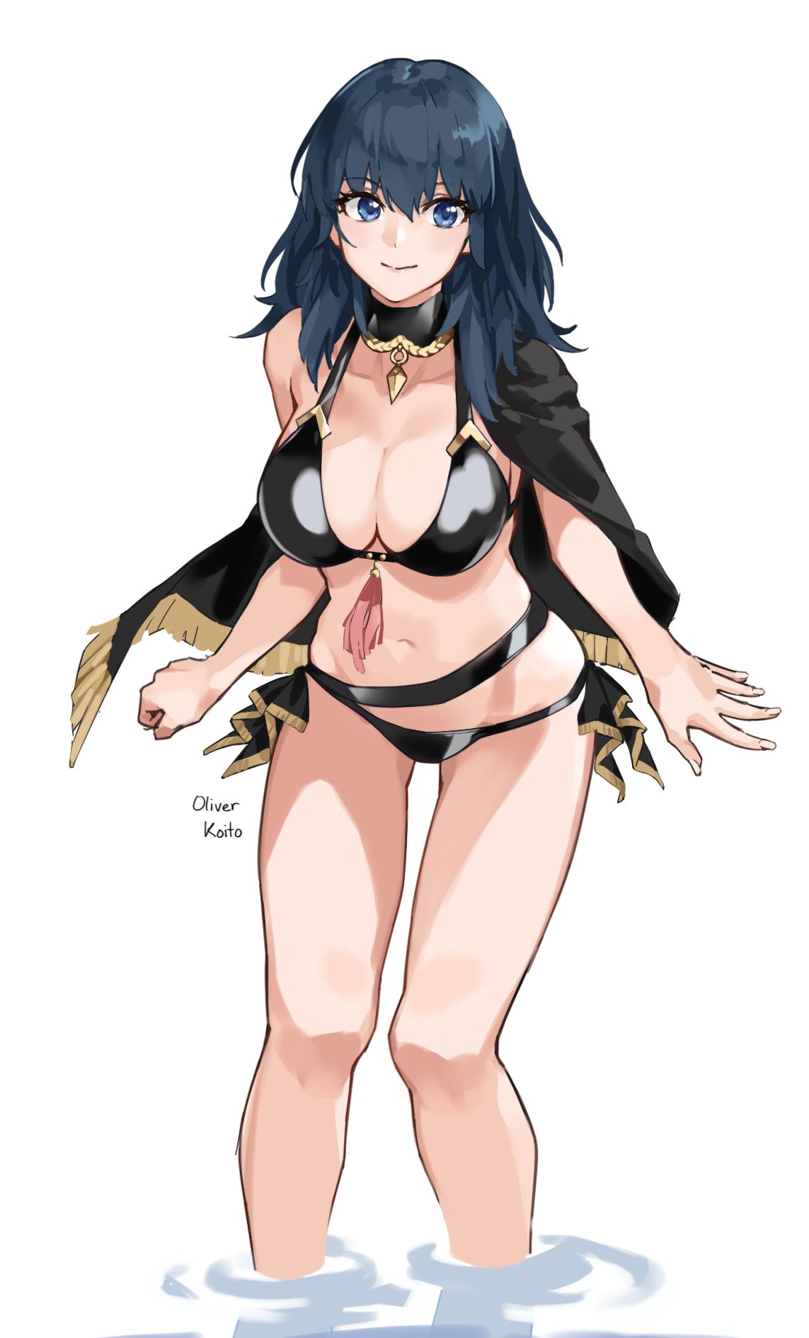 Byleth Summer插画图片壁纸