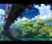 橋-风景背景