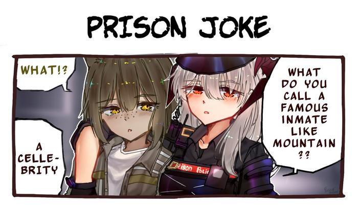 Prison Joke插画图片壁纸