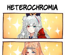 HETEROCHROMIA-四格漫画