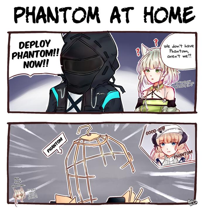 Phantom At Home插画图片壁纸