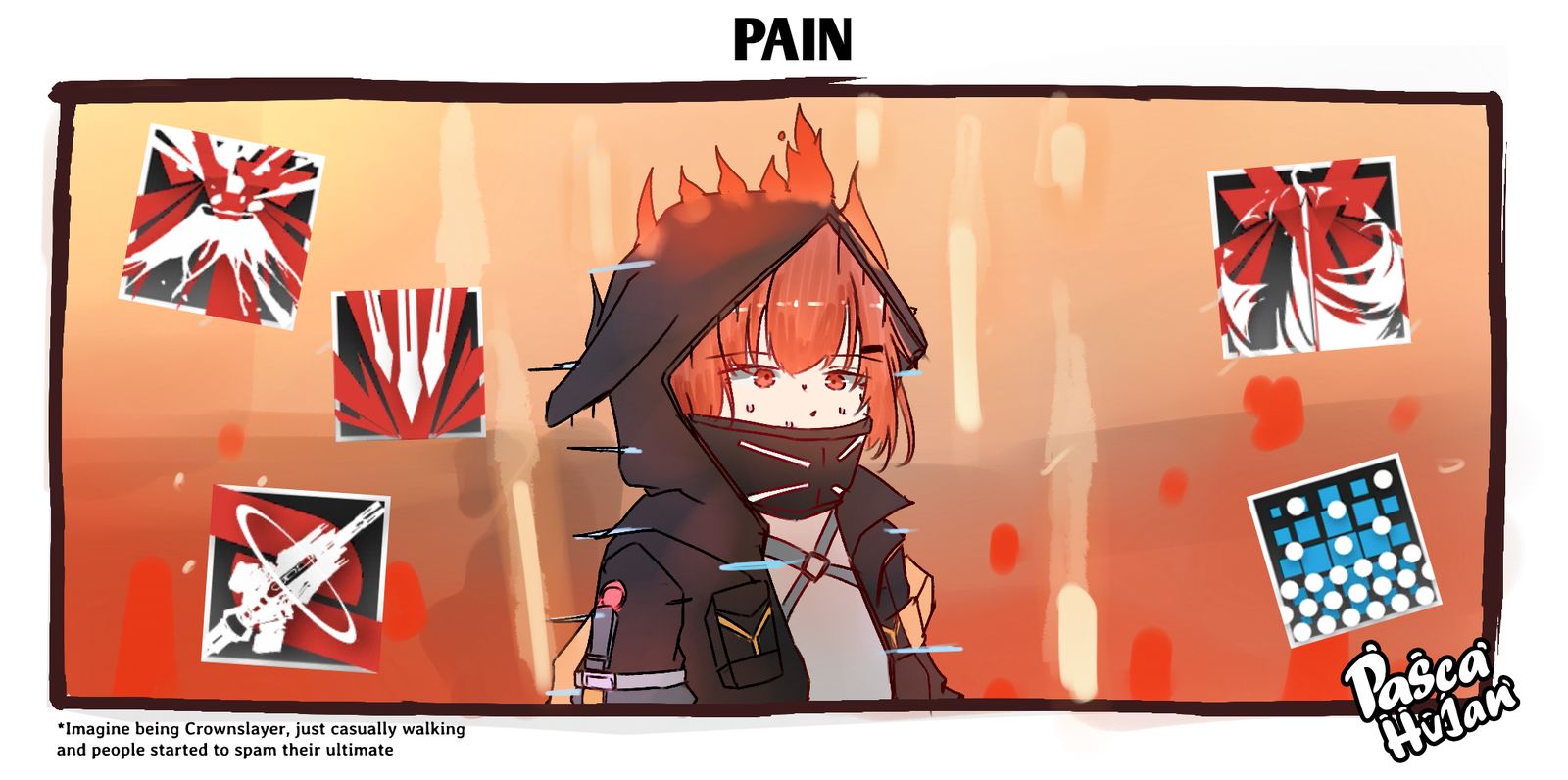 Pain插画图片壁纸