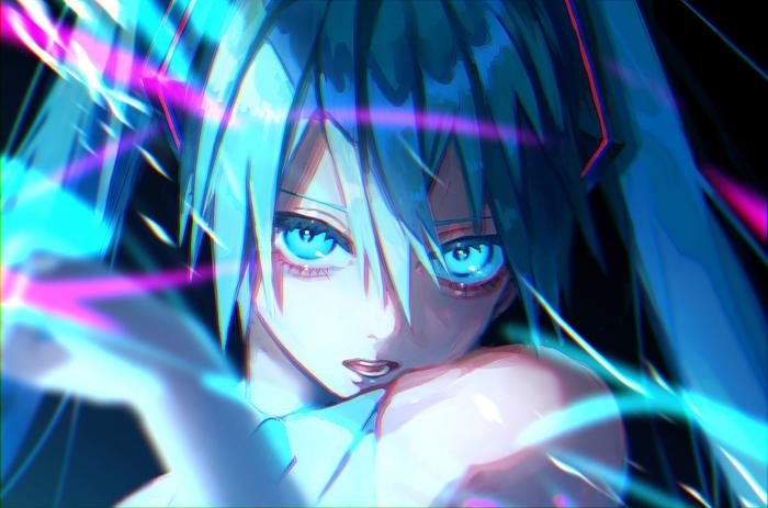 初音插画图片壁纸