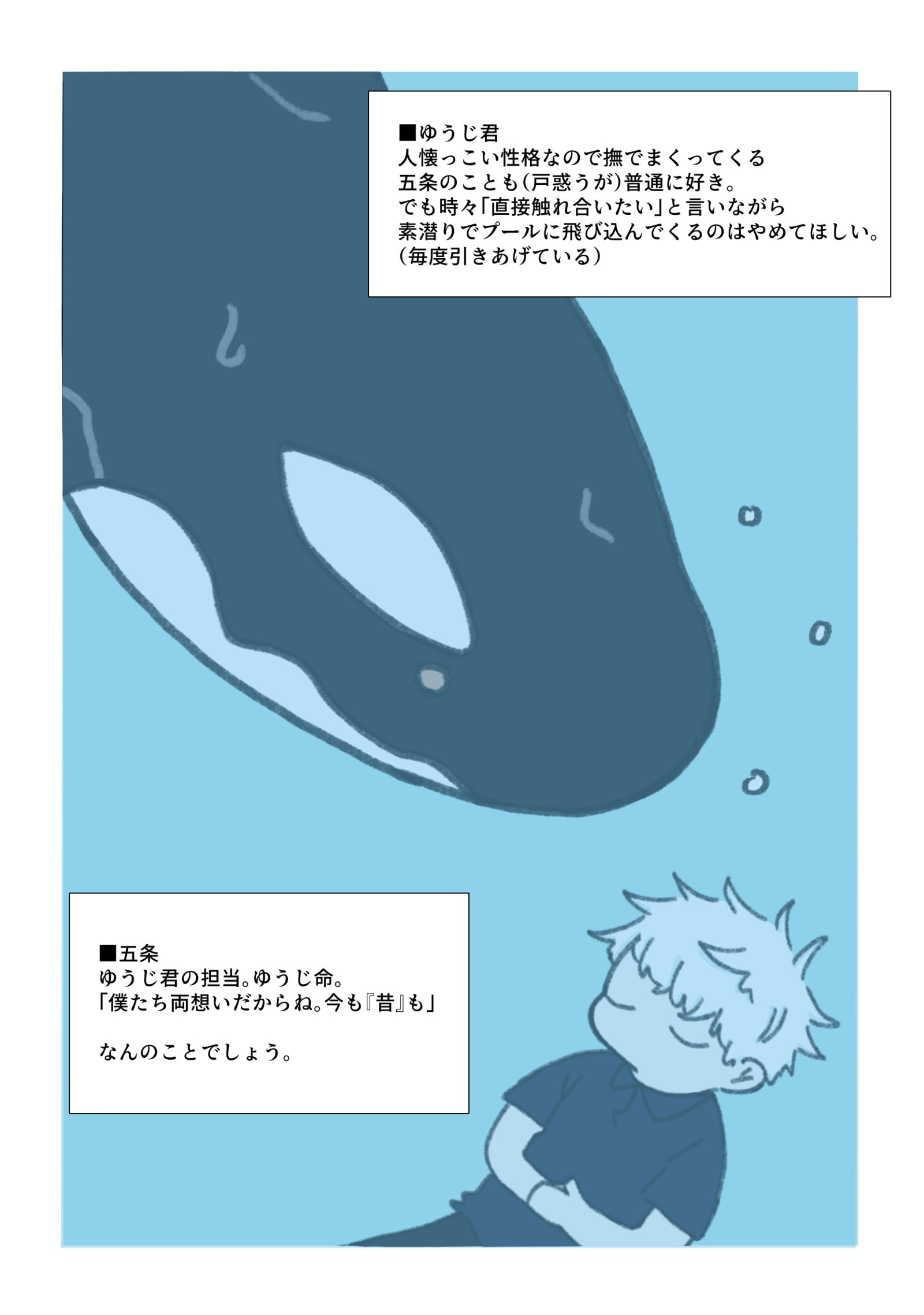 【概念五悠】某水族馆饲养员帕罗番外篇总结插画图片壁纸