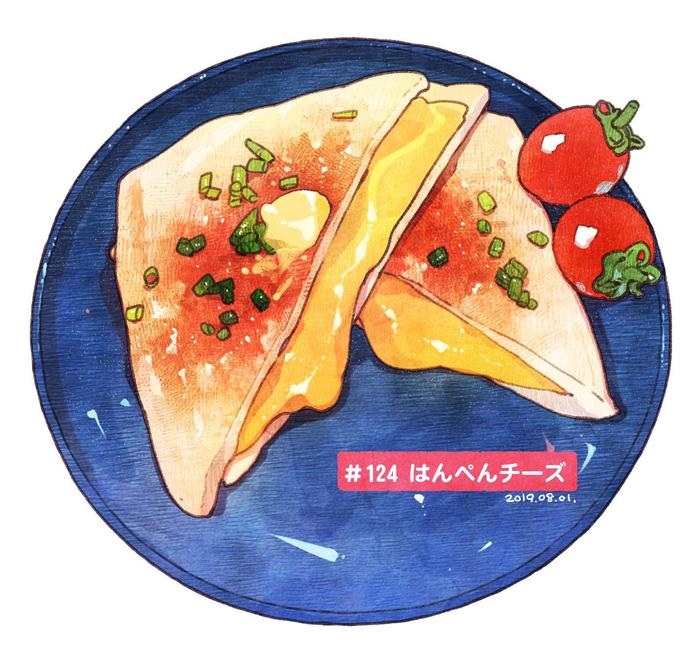 #日刊米饭与故事【120-129餐】总结插画图片壁纸