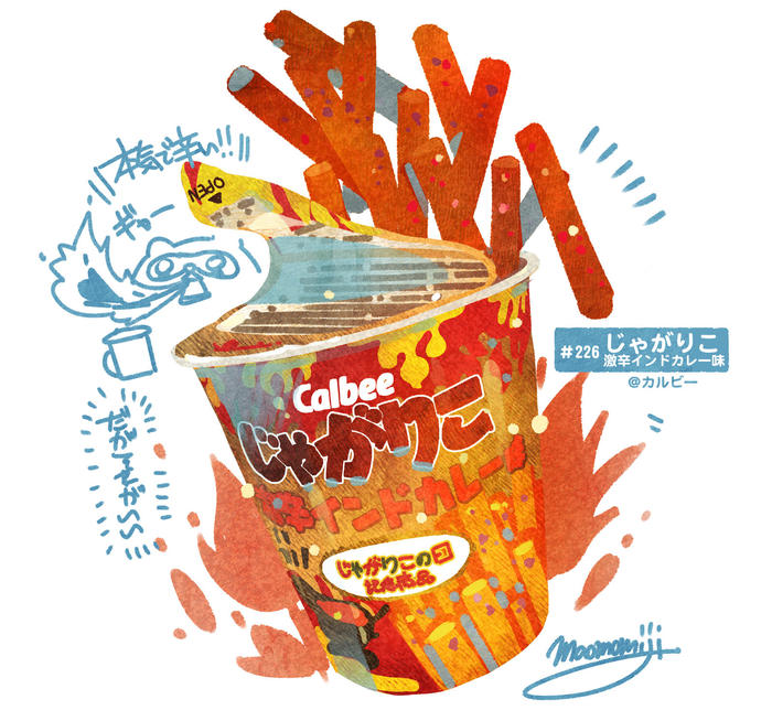#日刊米饭与故事【221-229餐】总结插画图片壁纸