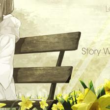 Story With A Daffodil插画图片壁纸