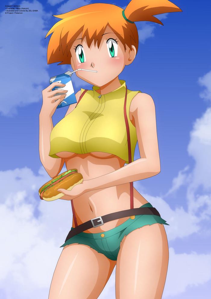 Misty/Kasumi commission插画图片壁纸