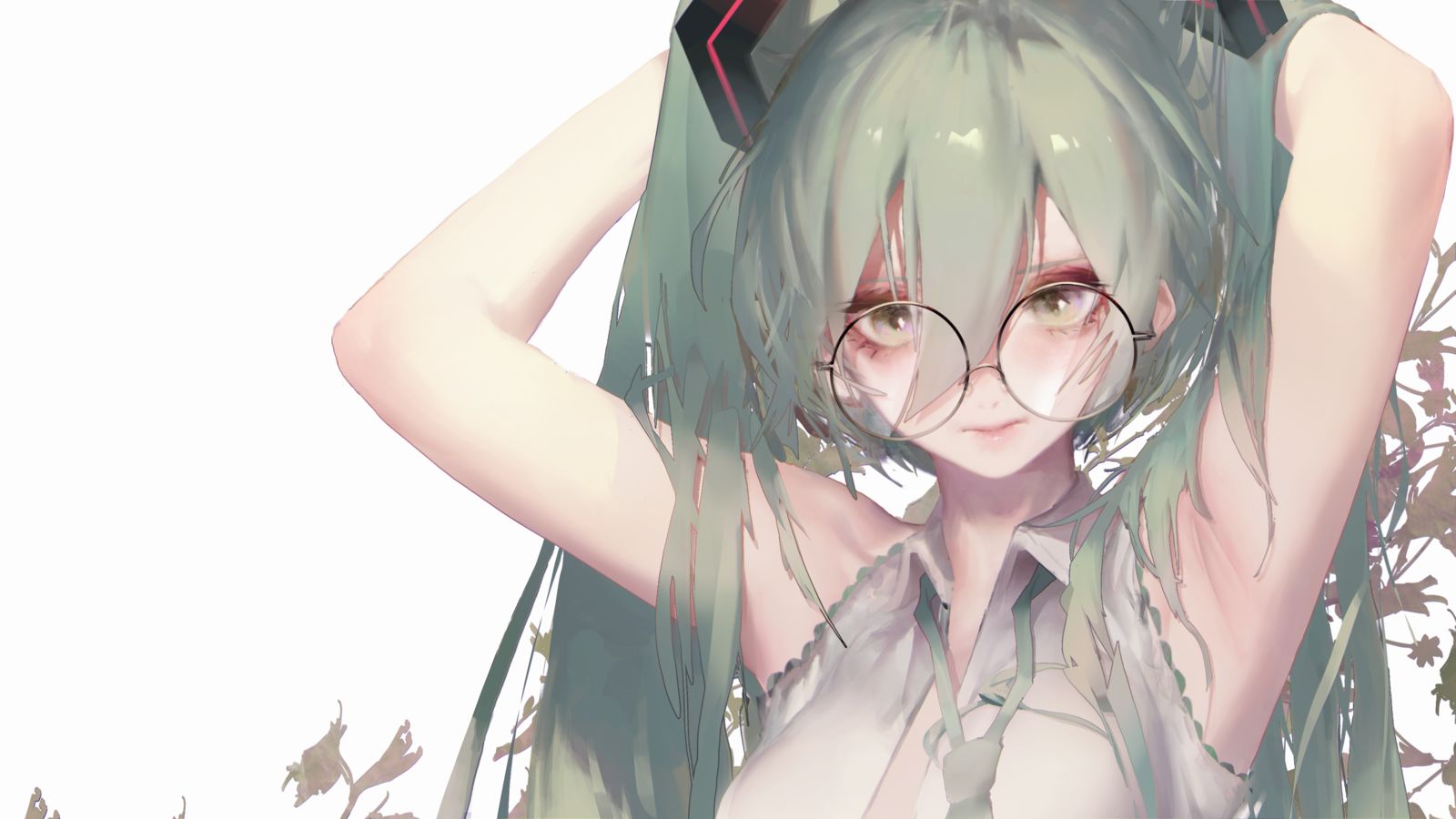 初音插画图片壁纸