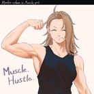  Muscle pose 