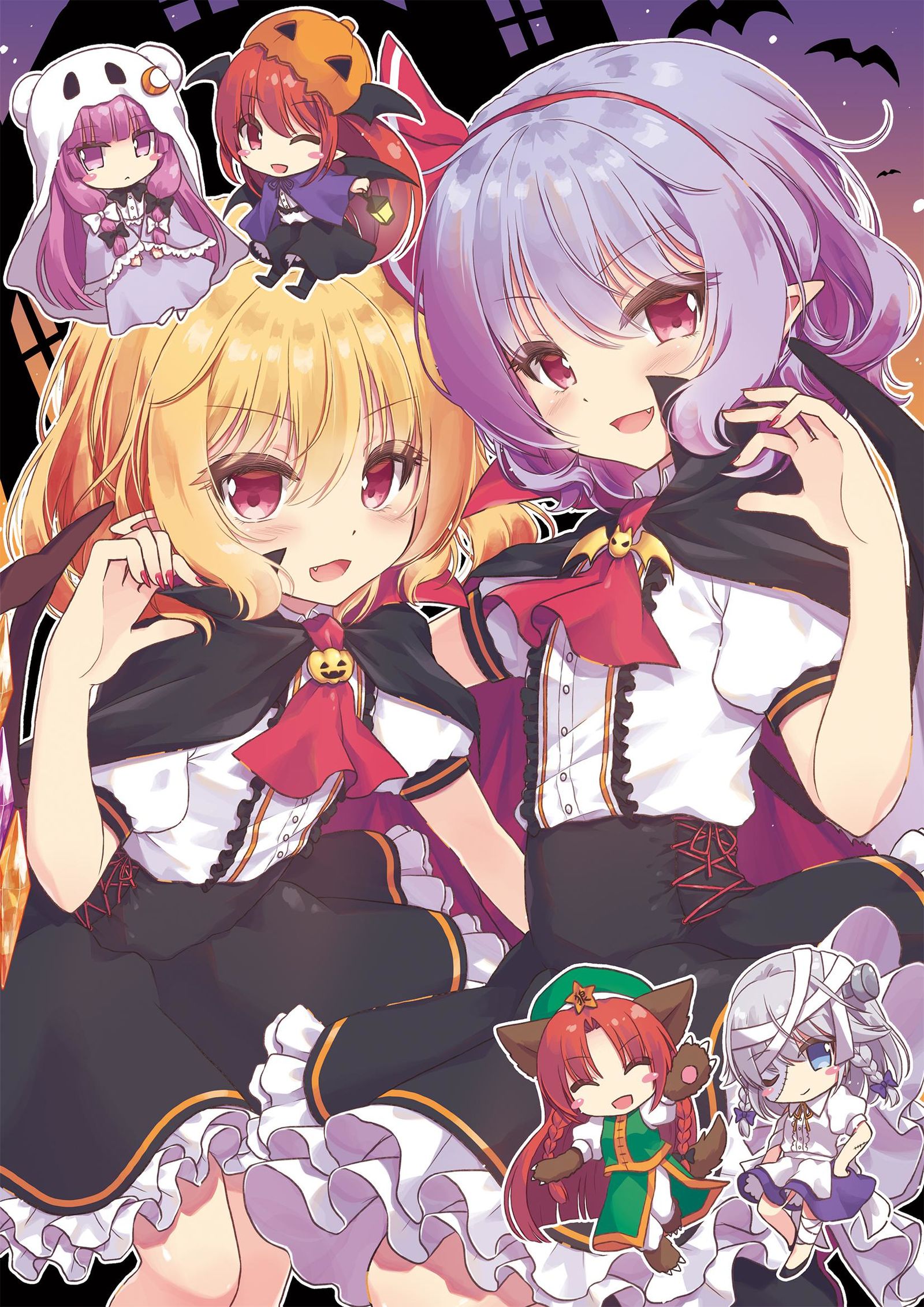 Scarlet Halloween Night!!插画图片壁纸