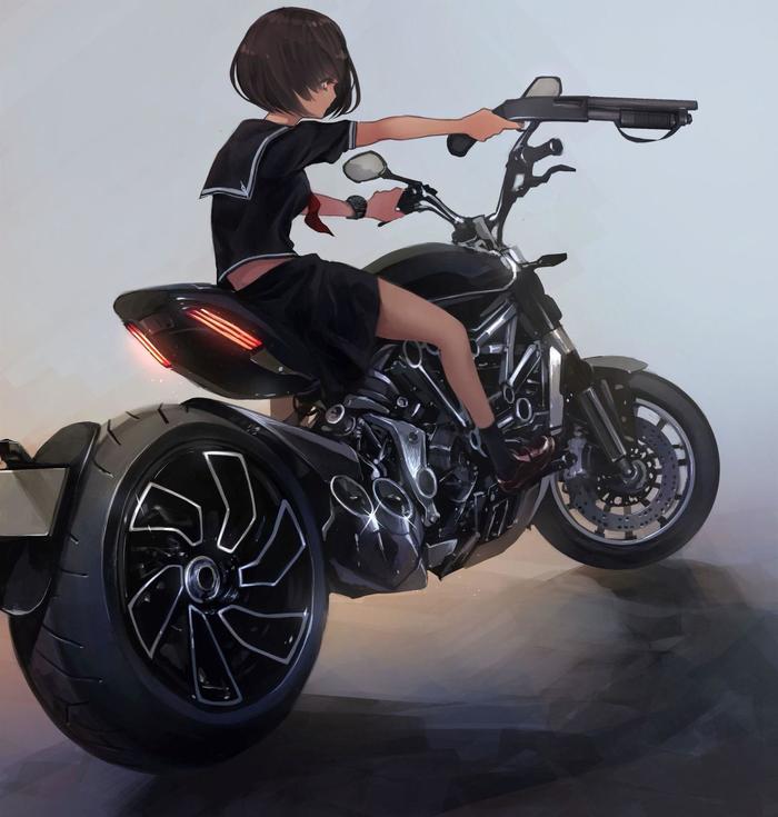 Ducati插画图片壁纸