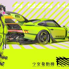 SILHOUETTE RACERS插画图片壁纸