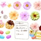 【素材】花・雑貨・食べ物【透過】