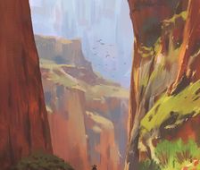 Grand Canyon-illustrationconcept