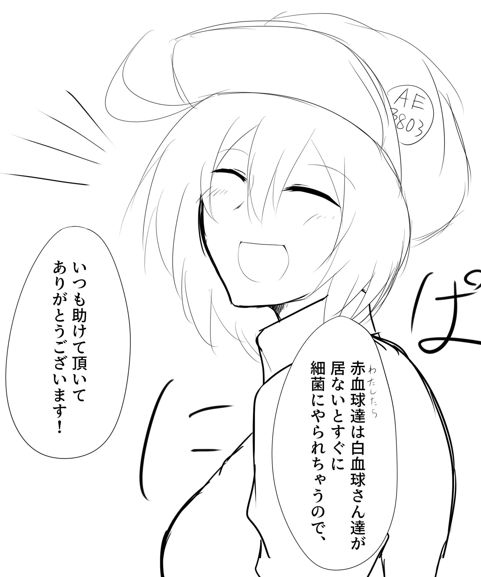 白血球先生总结有白赤百合要素