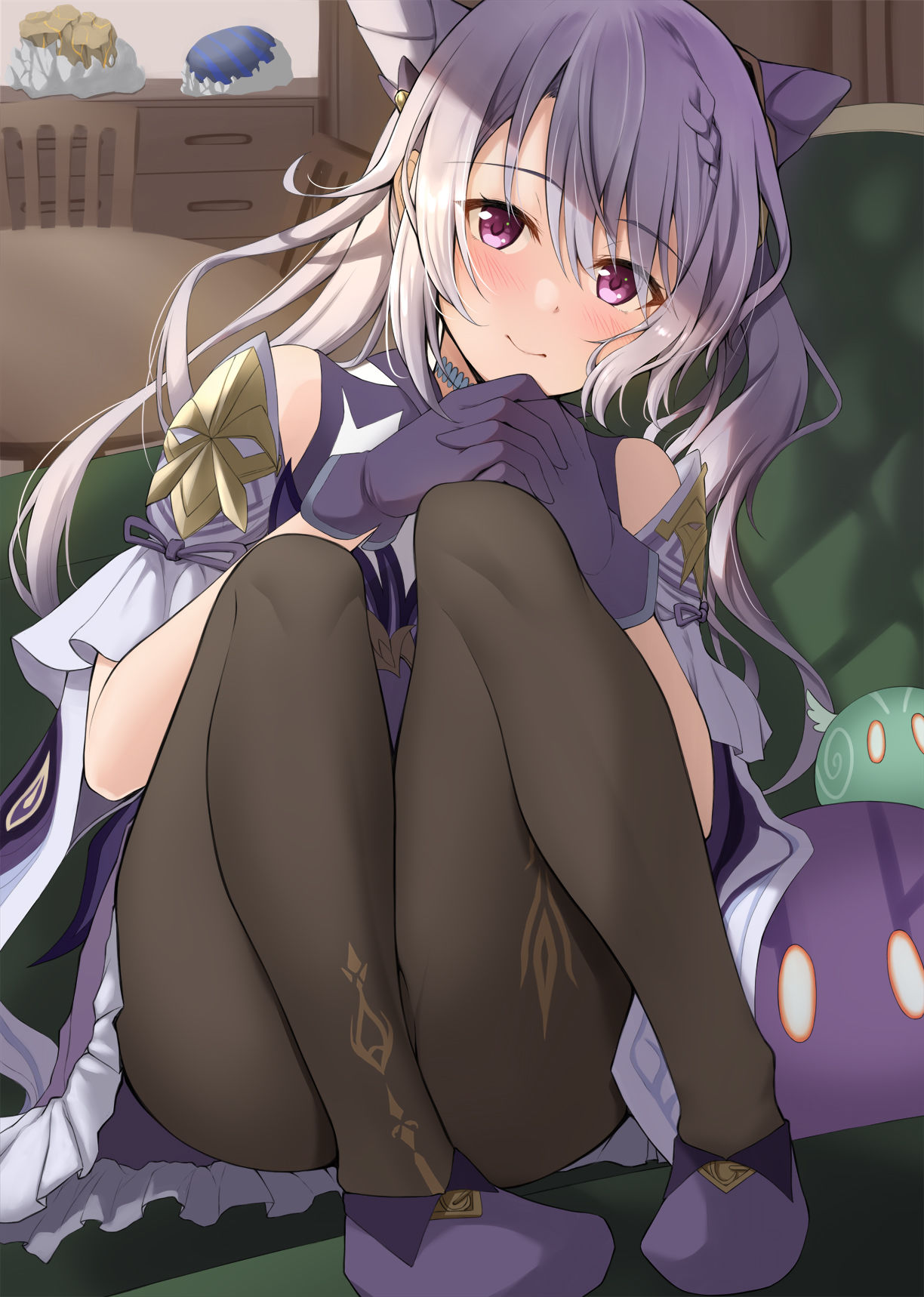 原神 刻晴插画图片壁纸