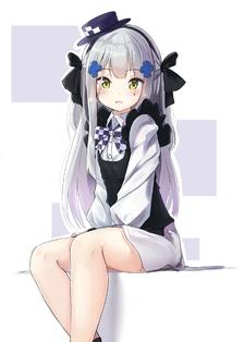 HK416 in Children's day插画图片壁纸