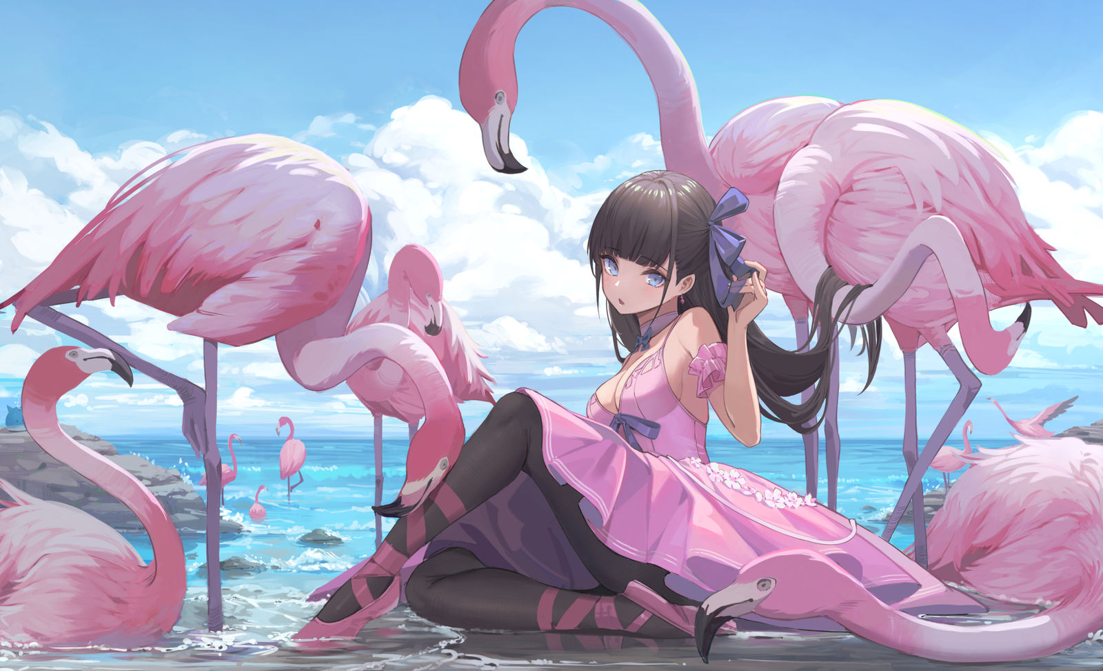 Flamingo-女孩子ballet