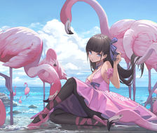 Flamingo-女孩子ballet