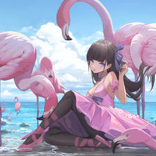 Flamingo插画图片壁纸