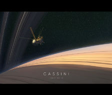 探查机卡西尼-风景原创