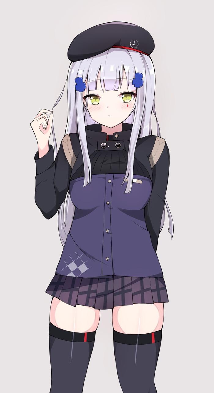 HK416插画图片壁纸