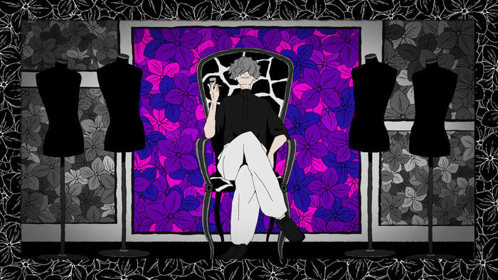 紫色海普插画图片壁纸