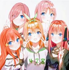 五等分的新娘插画图片壁纸