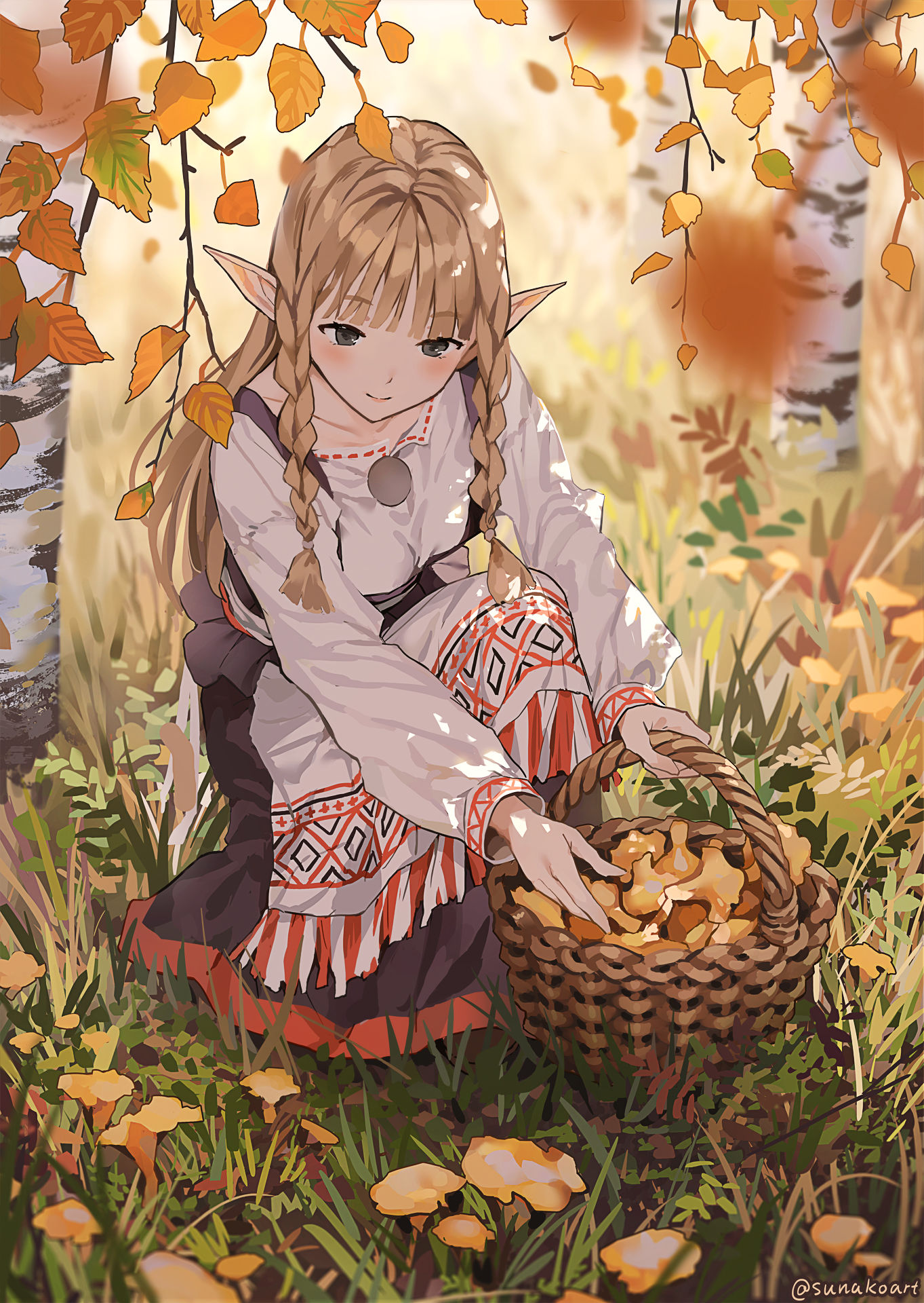 Autumn插画图片壁纸